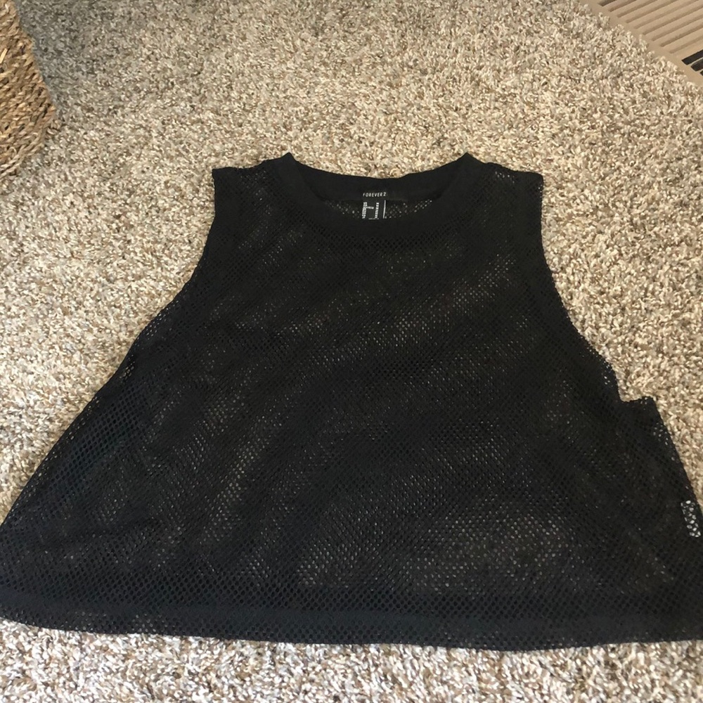 Mesh black tank